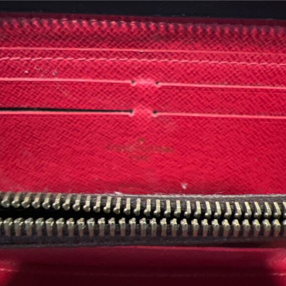 Vintage Louis Vuitton Authentic‎ Damier Ebene Clemence Zippy Wallet - Picture 10 of 12
